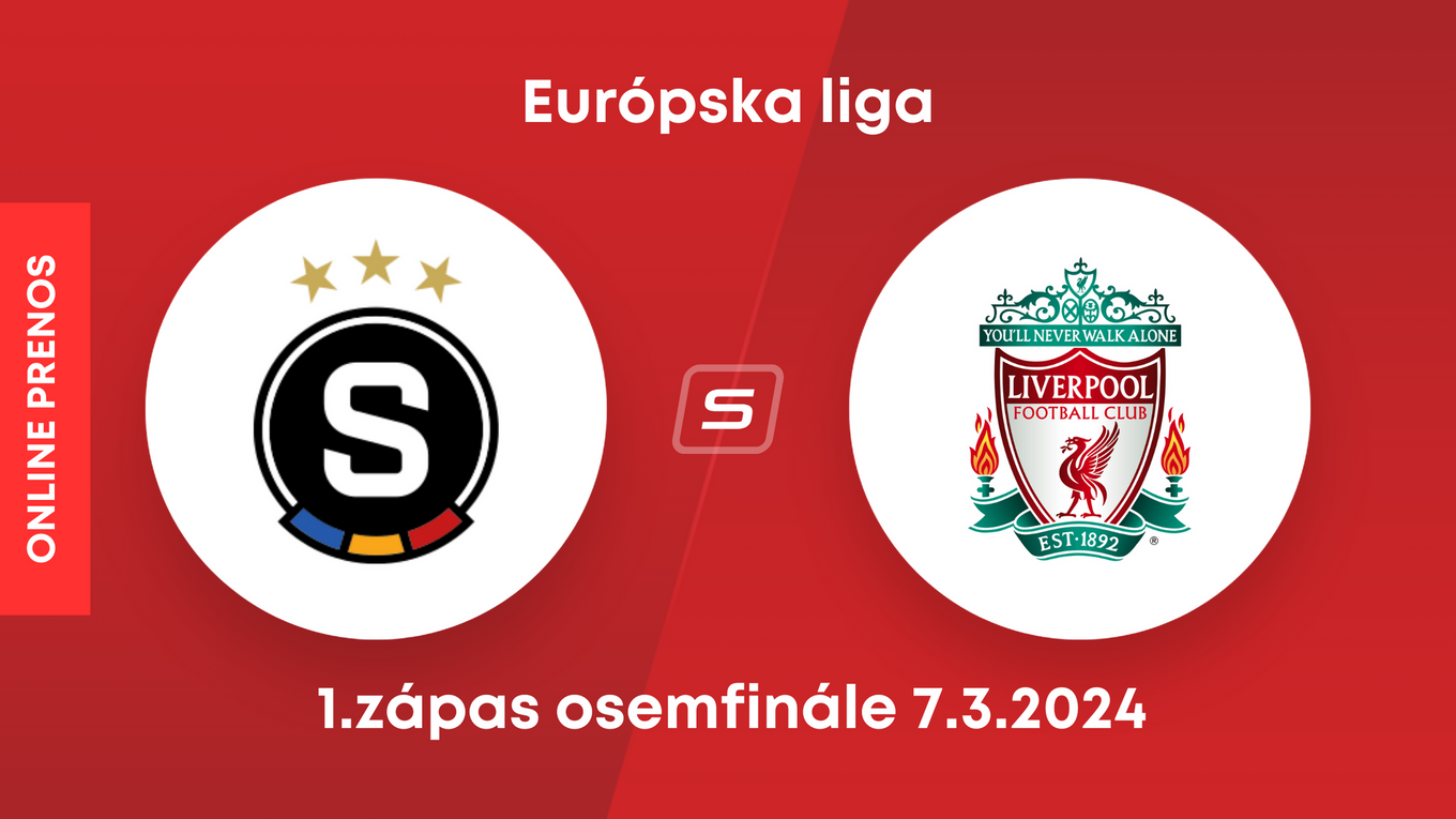 Sparta Praha - Liverpool: ONLINE prenos z osemfinále v Európskej lige.