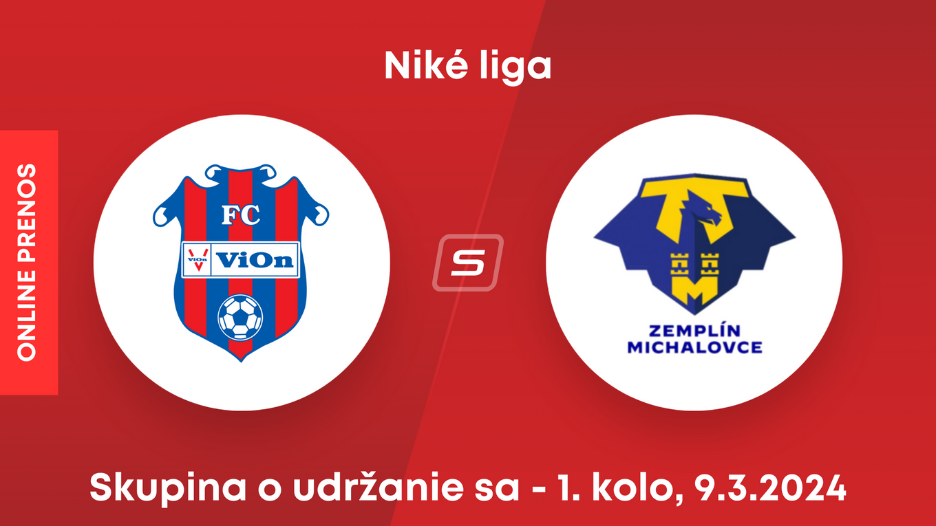 FC ViOn Zlaté Moravce - MFK Zemplín Michalovce: ONLINE prenos zo zápasu 1. kola skupiny o udržanie sa v Niké lige.