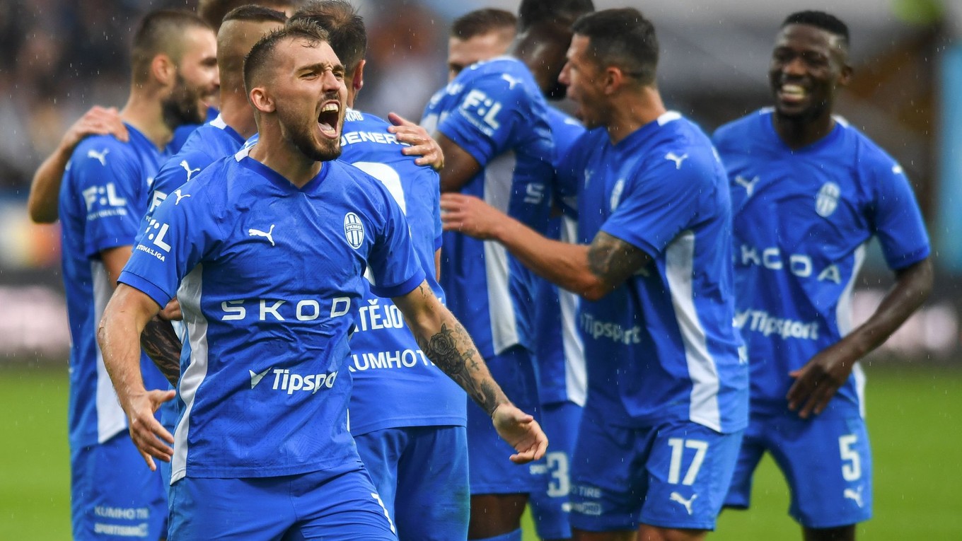 Futbalisti FK Mladá Boleslav.