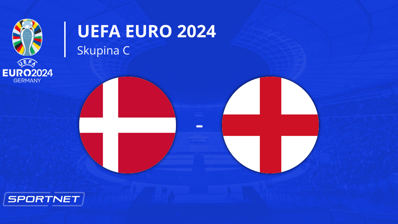 Dánsko - Anglicko: ONLINE prenos zo zápasu na EURO 2024 (ME vo futbale) v Nemecku.