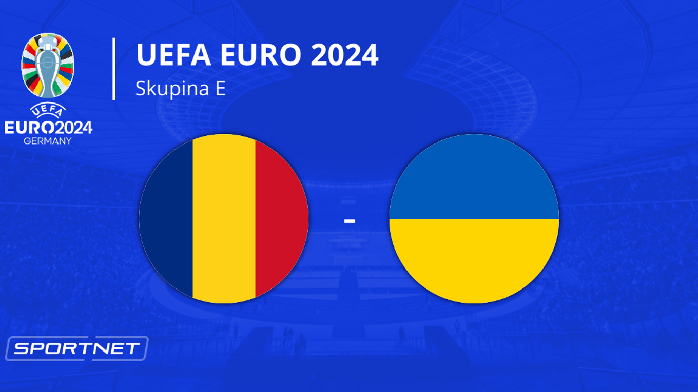 Rumunsko - Ukrajina: ONLINE prenos zo zápasu na EURO 2024 (ME vo futbale) v Nemecku.