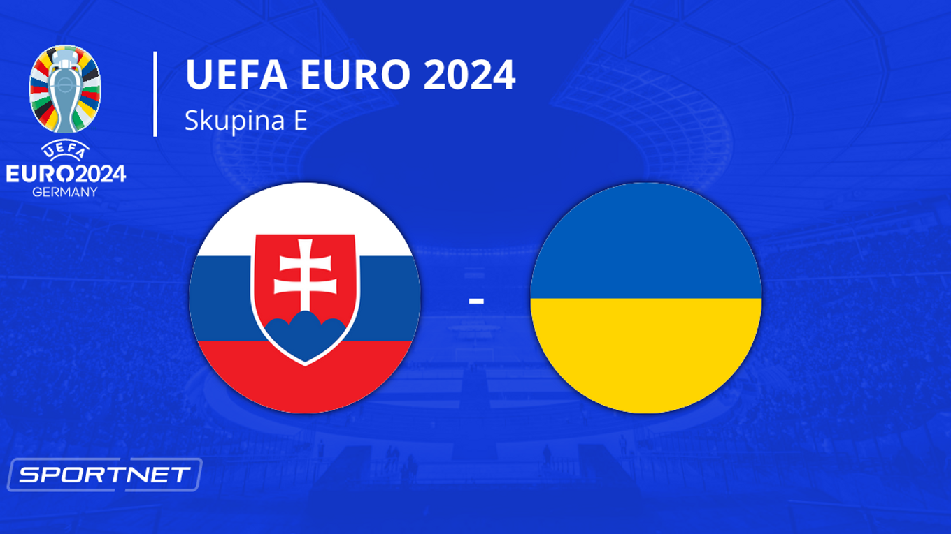 Slovensko - Ukrajina: ONLINE prenos zo zápasu na EURO 2024 (ME vo futbale) v Nemecku.