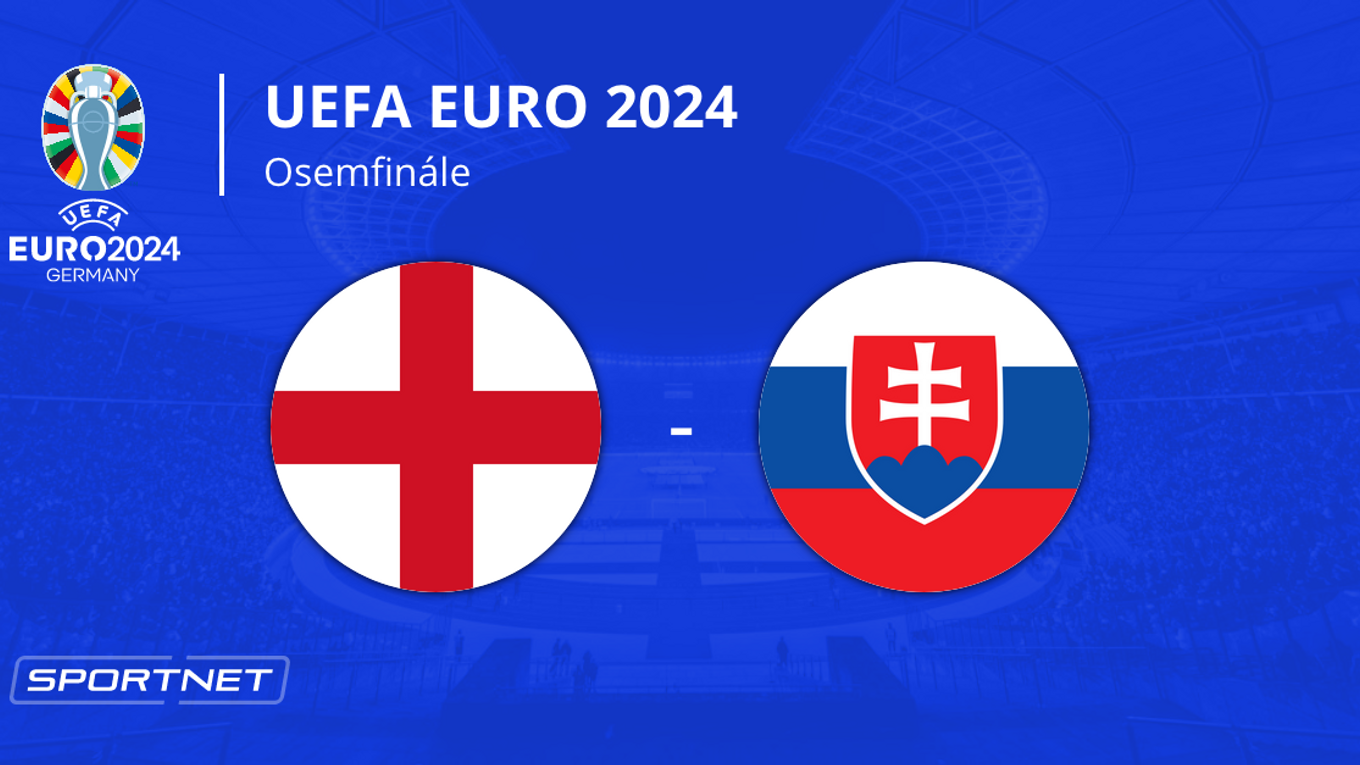 Slovensko - Anglicko: ONLINE prenos zo zápasu na EURO 2024 (ME vo futbale) v Nemecku. 