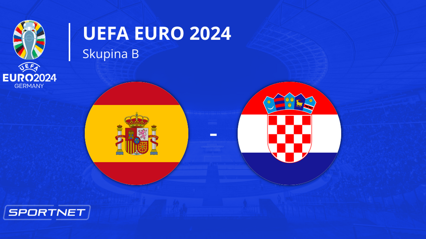 Španielsko - Chorvátsko: ONLINE prenos zo zápasu na EURO 2024 (ME vo futbale) v Nemecku.