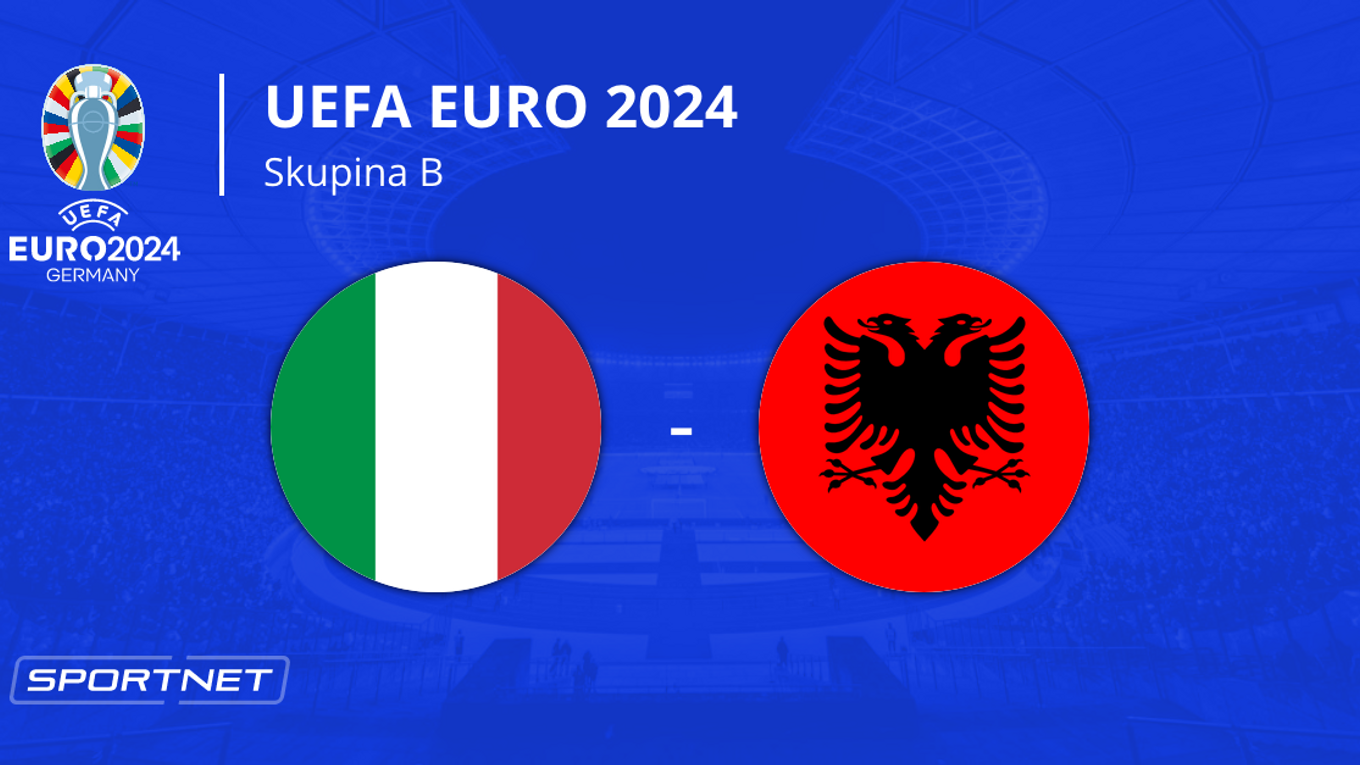 Taliansko - Albánsko: ONLINE prenos zo zápasu na EURO 2024 (ME vo futbale) v Nemecku.