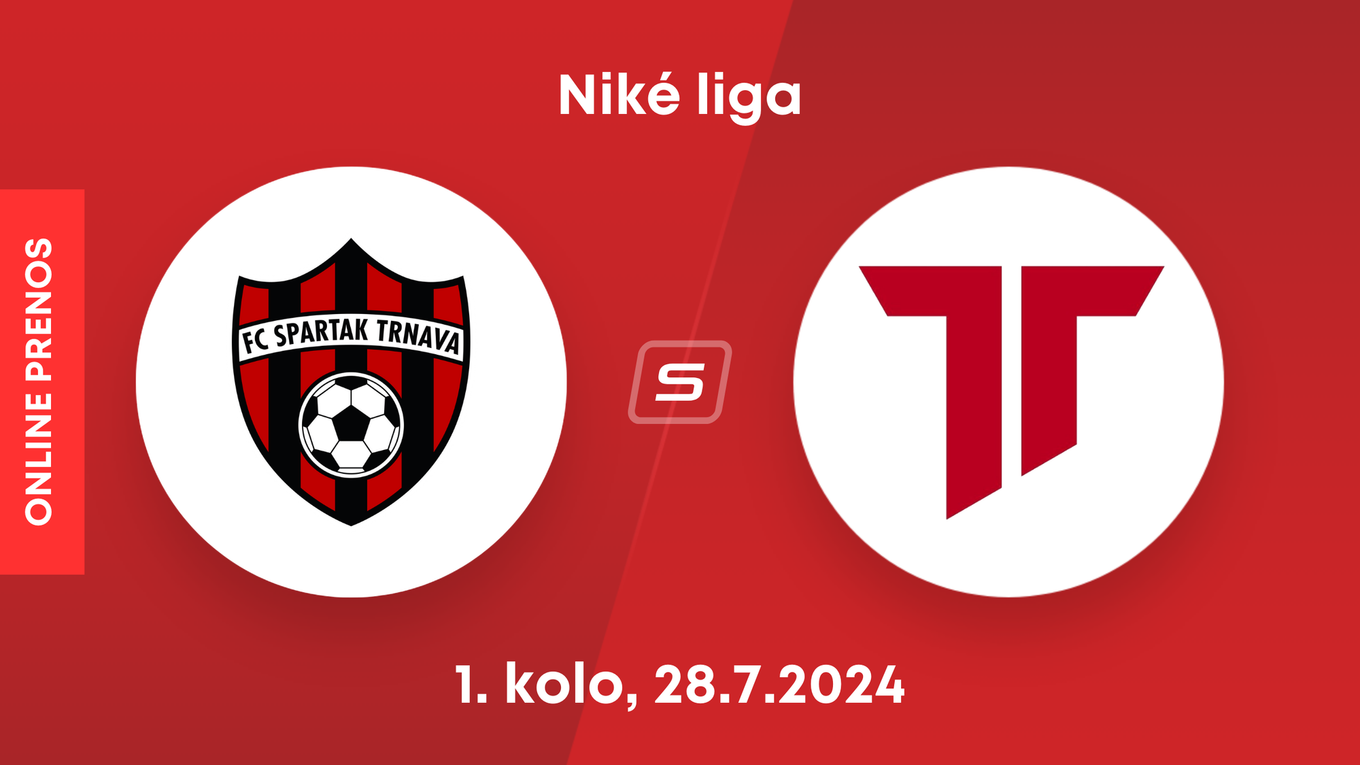 FC Spartak Trnava - AS Trenčín: ONLINE prenos zo zápasu 1. kola v Niké lige.