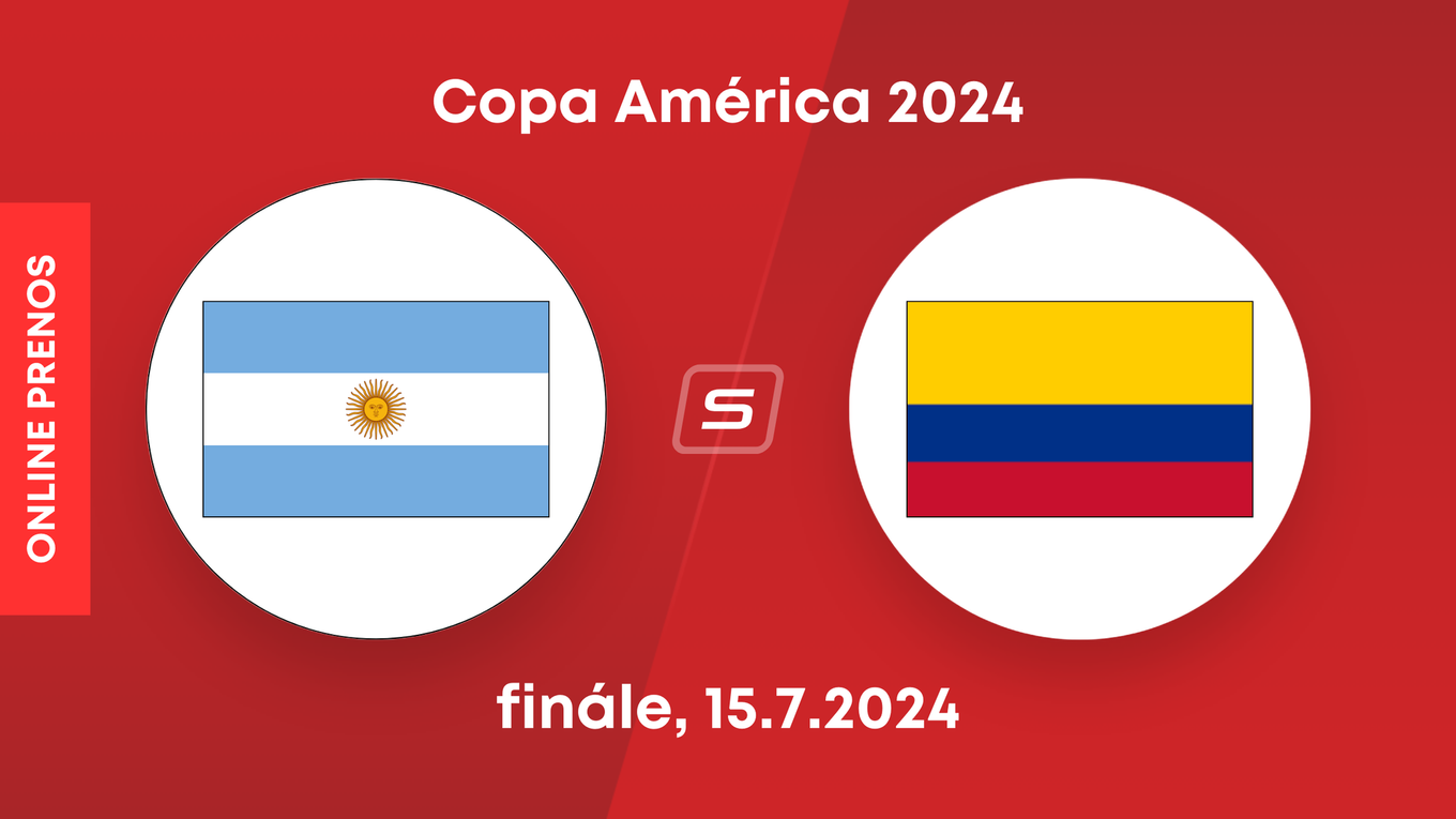 Argentína - Kolumbia: ONLINE prenos z finále Copa America 2024