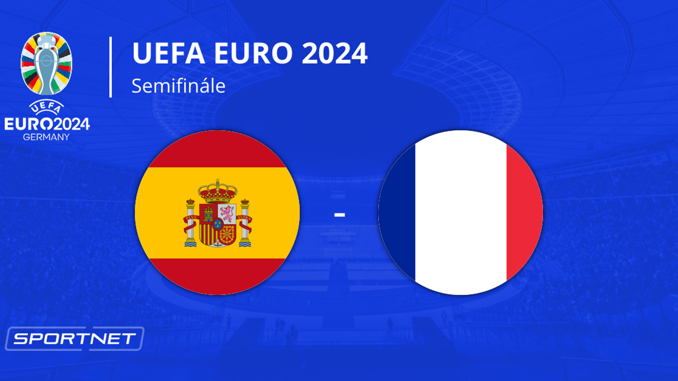 Španielsko - Francúzsko: ONLINE prenos zo zápasu semifinále na EURO 2024 