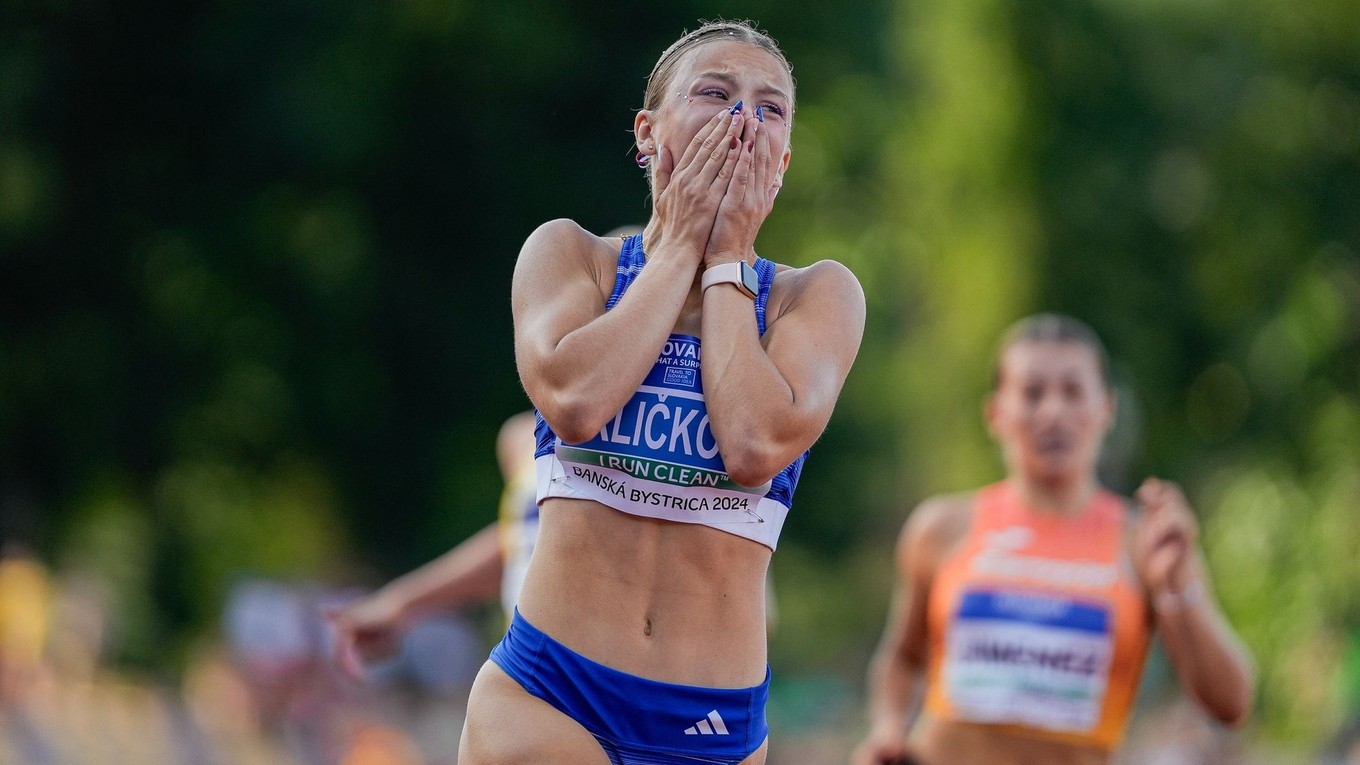 Laura Frličková. Archívny záber.