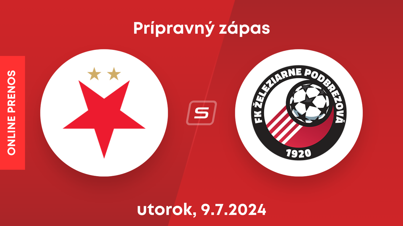 SK Slavia Praha - FK Železiarne Podbrezová: ONLINE prenos prípravného zápasu