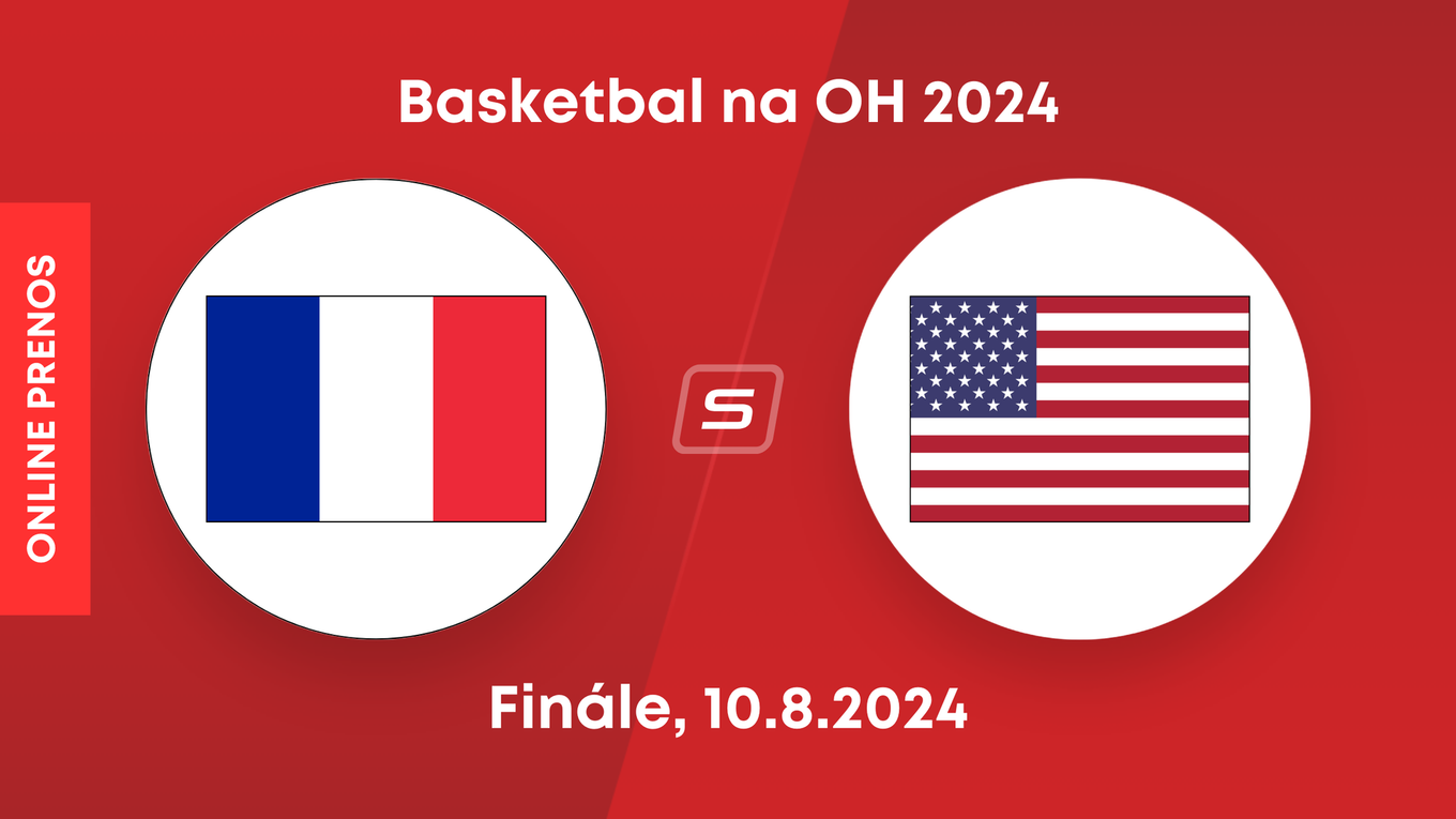 Francúzsko - USA: ONLINE prenos z finále basketbalu na OH 2024 v Paríži.