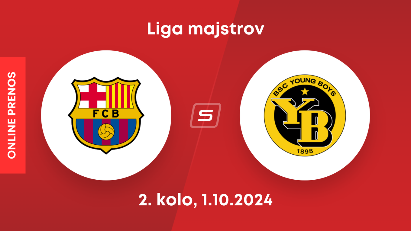 FC Barcelona - Young Boys Bern: ONLINE prenos zo zápasu 2. kola Ligy majstrov. 