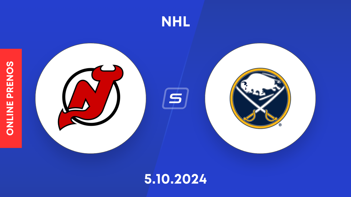 New Jersey Devils - Buffalo Sabres: ONLINE prenos zo zápasu NHL. 