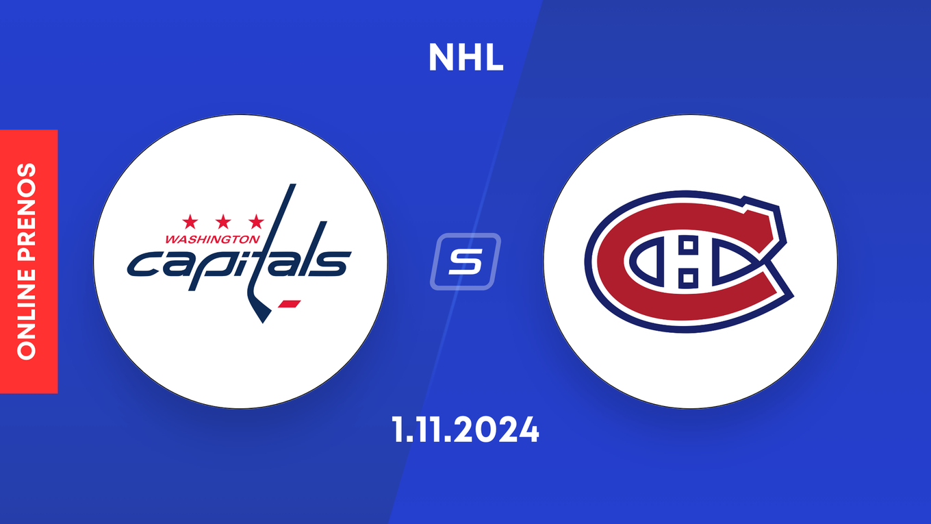 Washington Capitals - Montreal Canadiens: ONLINE prenos zo zápasu NHL.