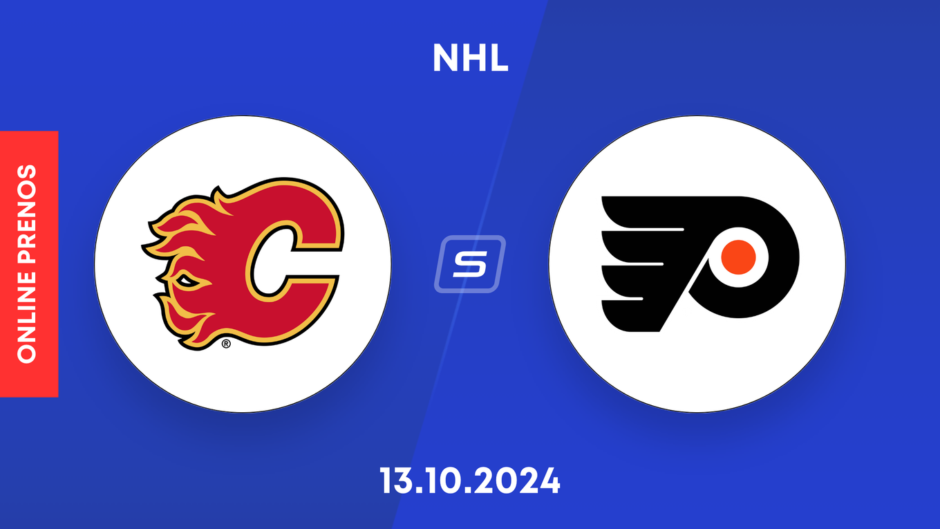 Calgary Flames - Philadelphia Flyers: ONLINE prenos zo zápasu NHL.