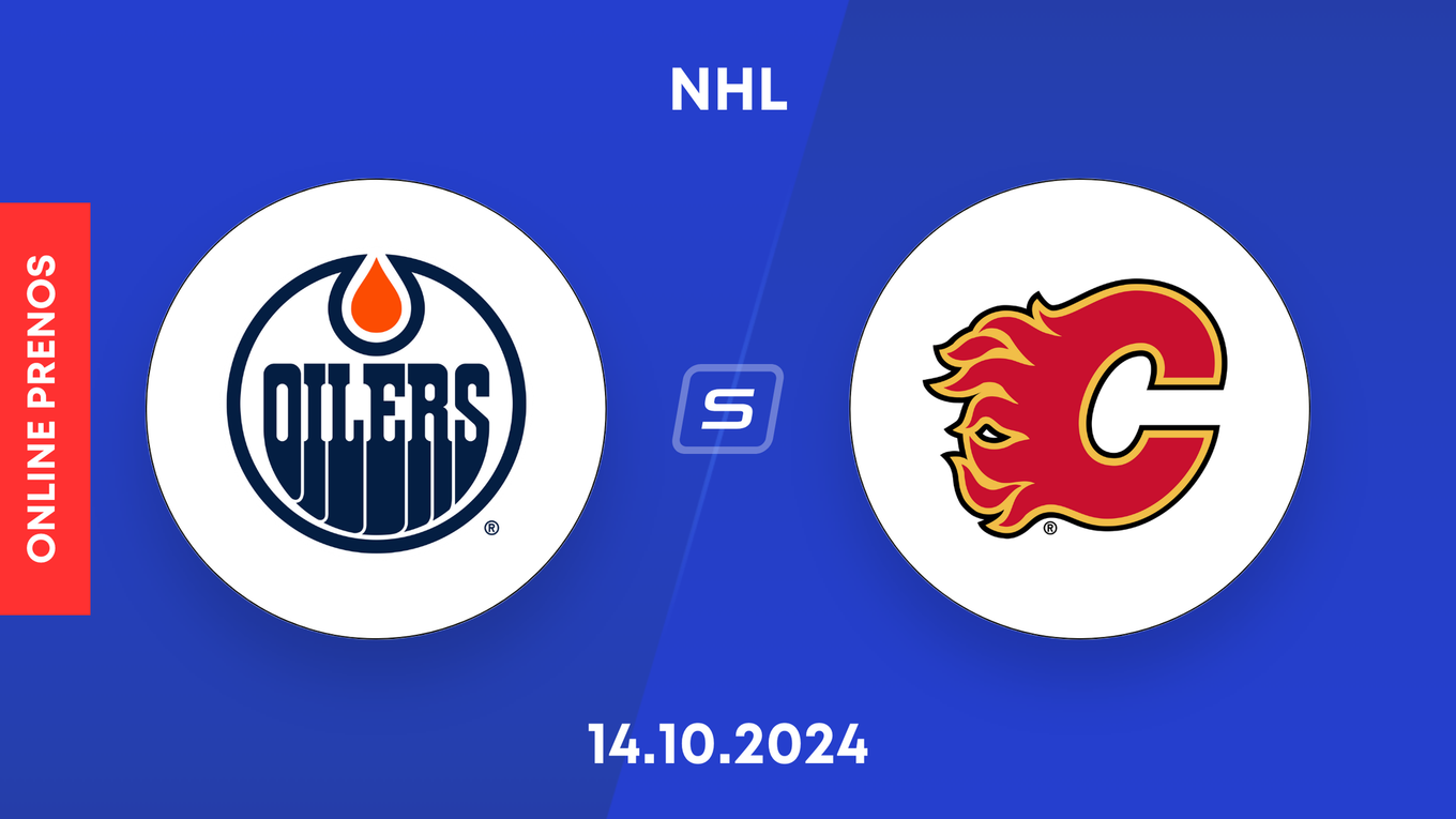 Edmonton Oilers - Calgary Flames: ONLINE prenos zo zápasu NHL.