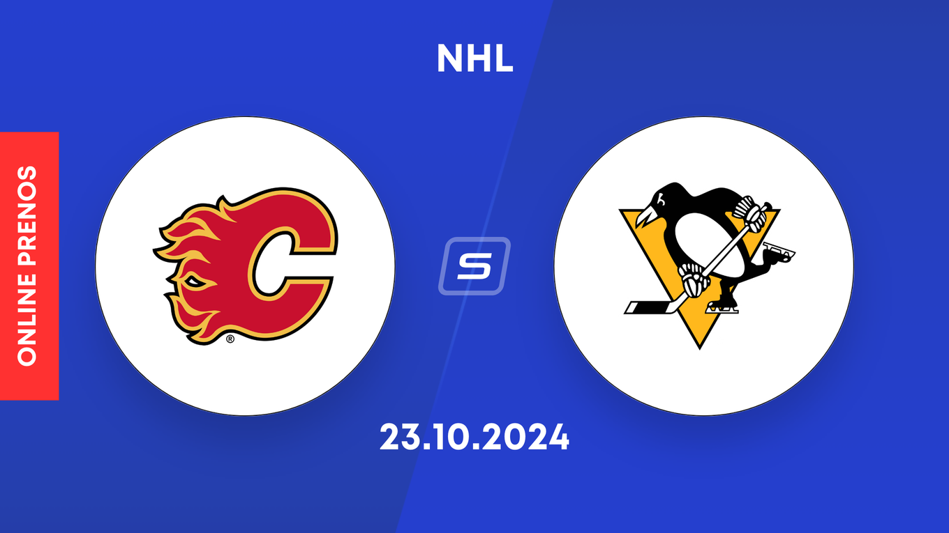 Calgary Flames - Pittsburgh Penguins: ONLINE prenos zo zápasu NHL.