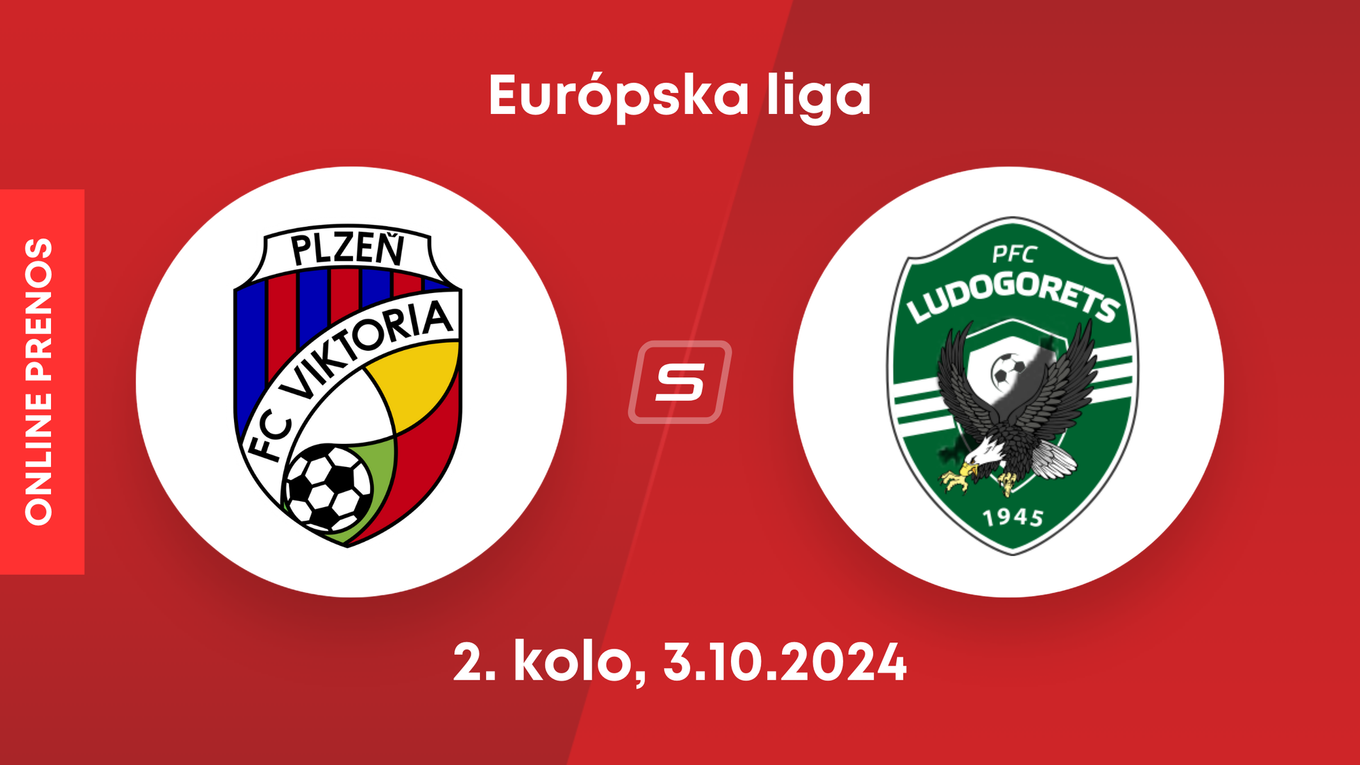 Viktoria Plzeň - Ludogorec Razgrad: ONLINE prenos zo zápasu 2. kola Európskej ligy.