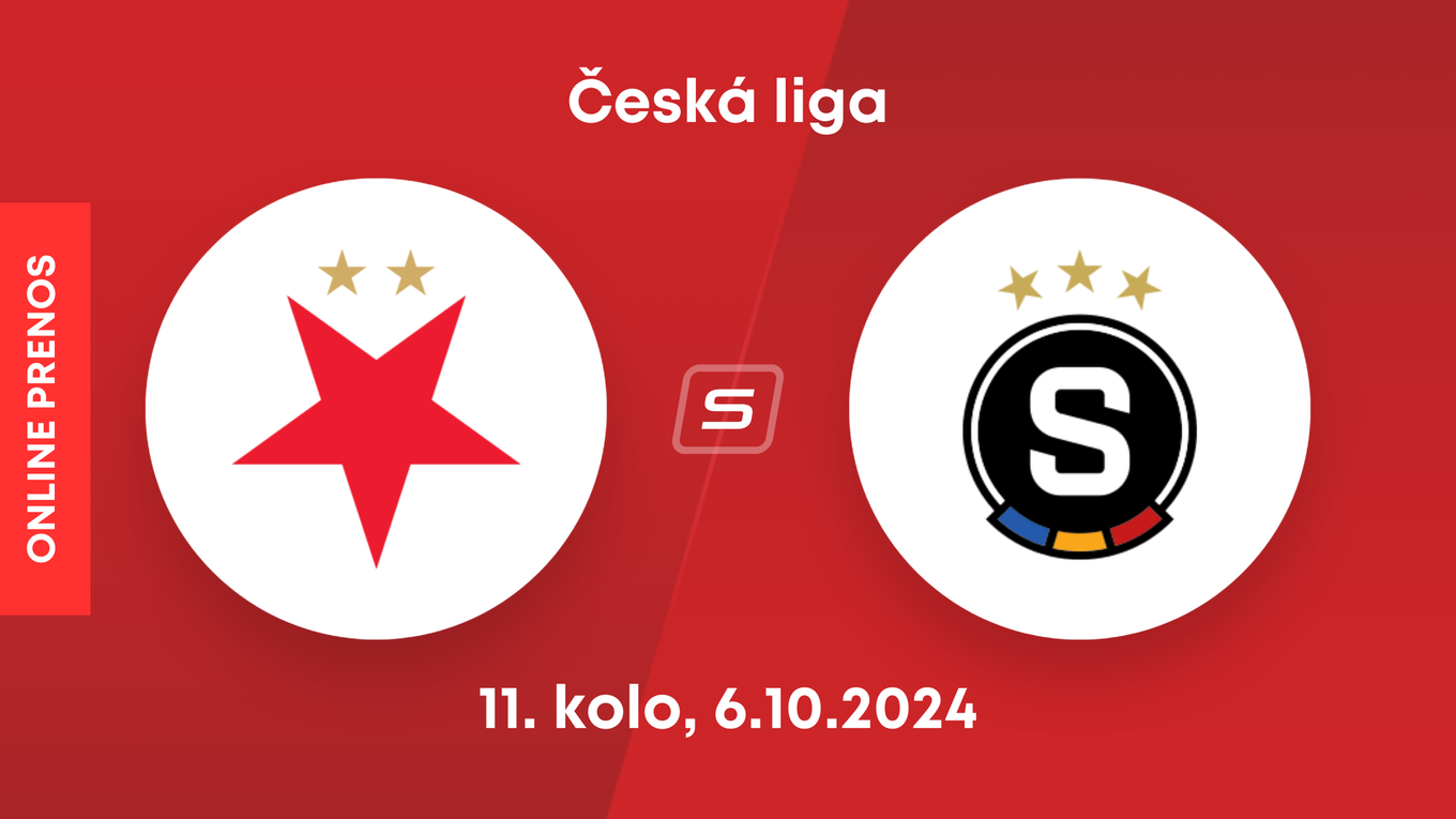 Slavia Praha - Sparta Praha: ONLINE prenos zo zápasu 11. kola českej Chance ligy.