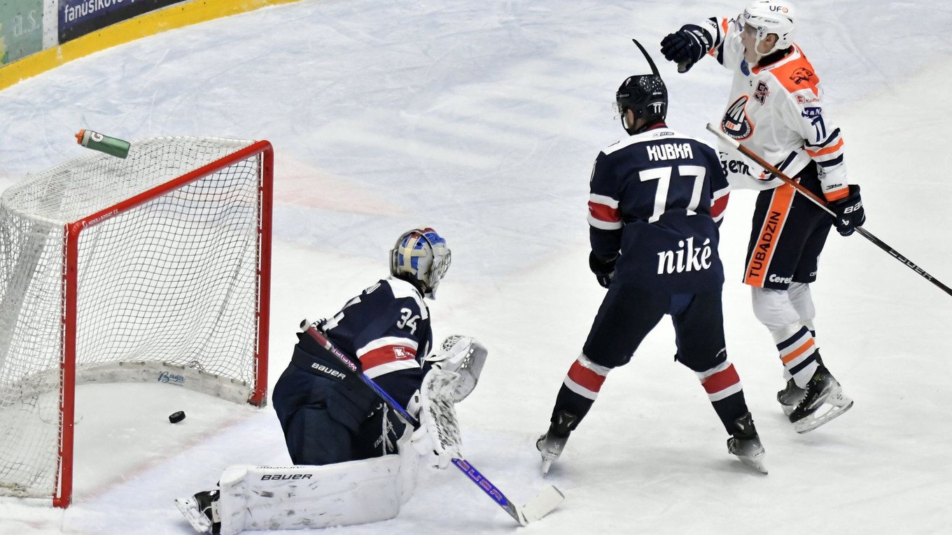 Momentka zo zápasu Michalovce - Slovan