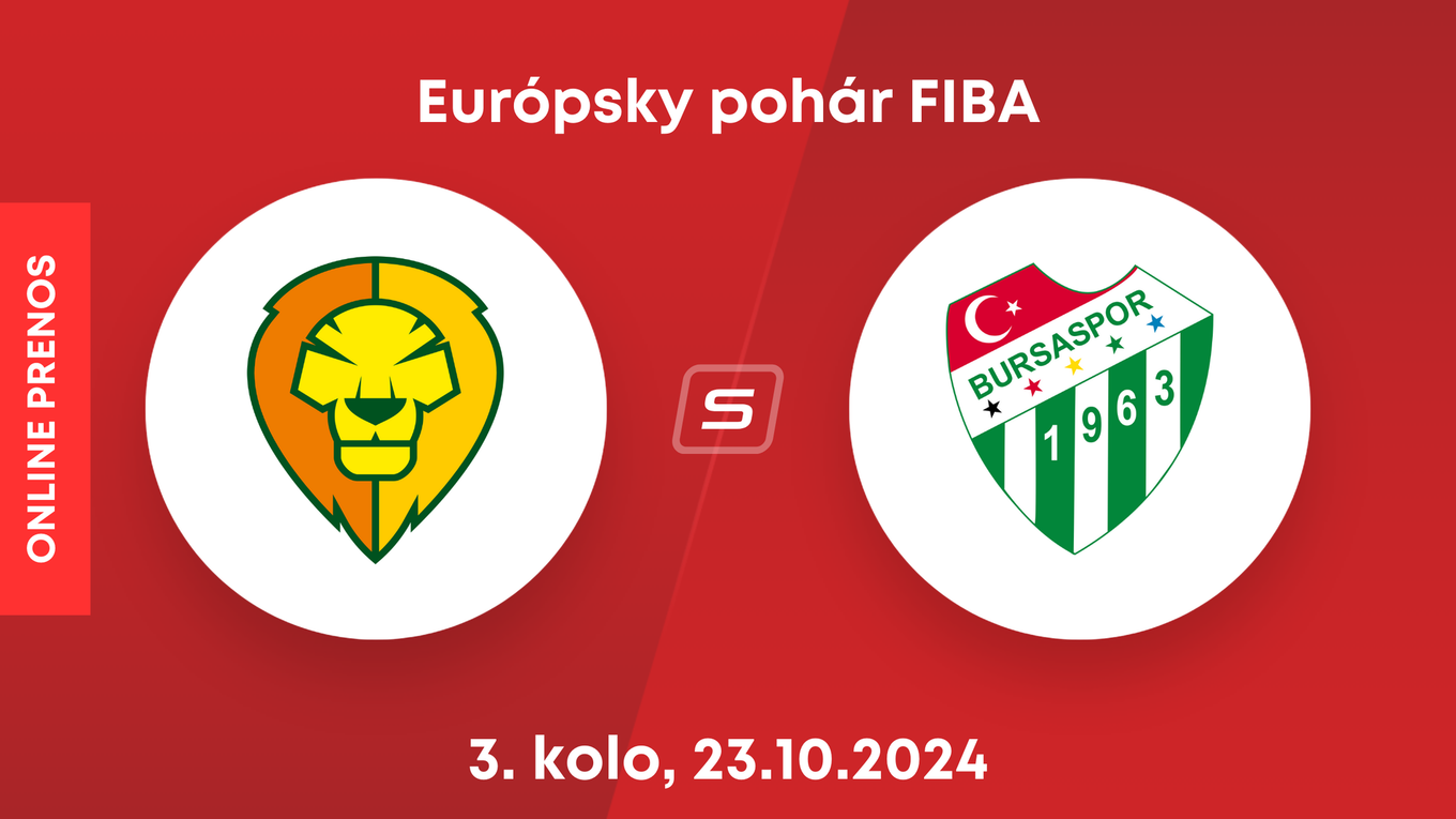 Patrioti Levice - Bursaspor: LIVE STREAM zo zápasu 3. kola Európskeho pohára FIBA. 