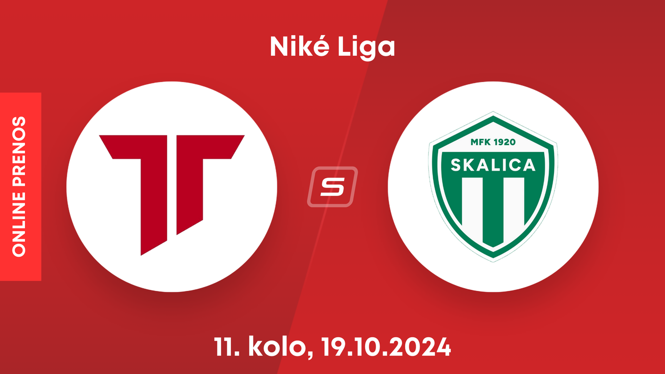 AS Trenčín - MFK Skalica: ONLINE prenos zo zápasu 11. kola Niké ligy.