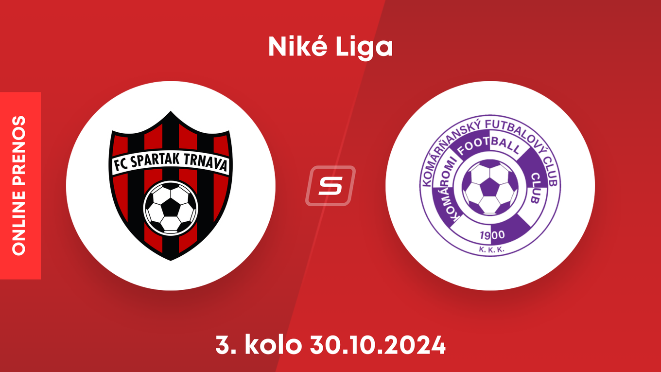 FC Spartak Trnava - KFC Komárno: ONLINE prenos z dohrávky zápasu 3. kola Niké ligy.