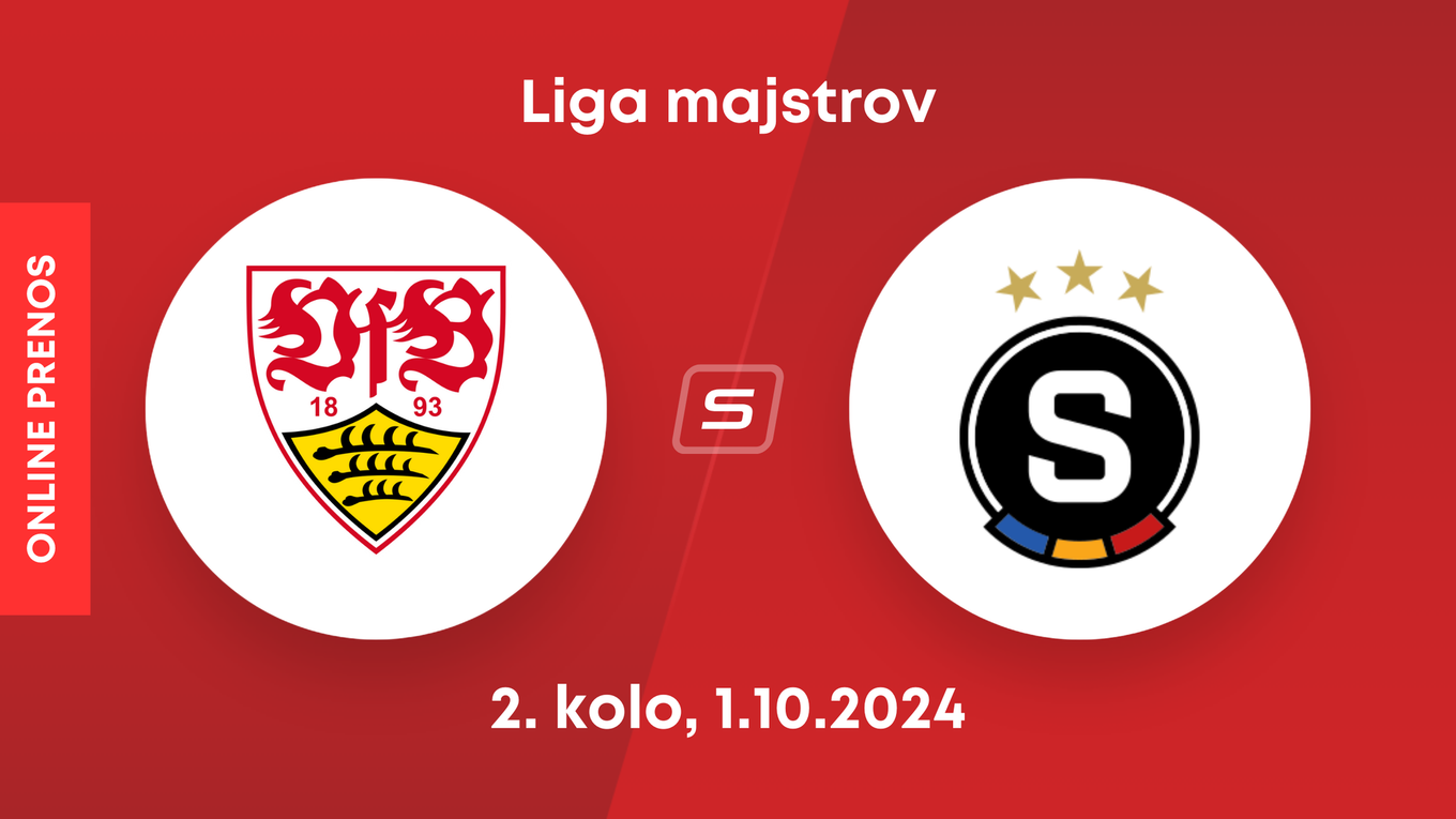 VfB Stuttgart - AC Sparta Praha: ONLINE prenos zo zápasu 2. kola Ligy majstrov. 