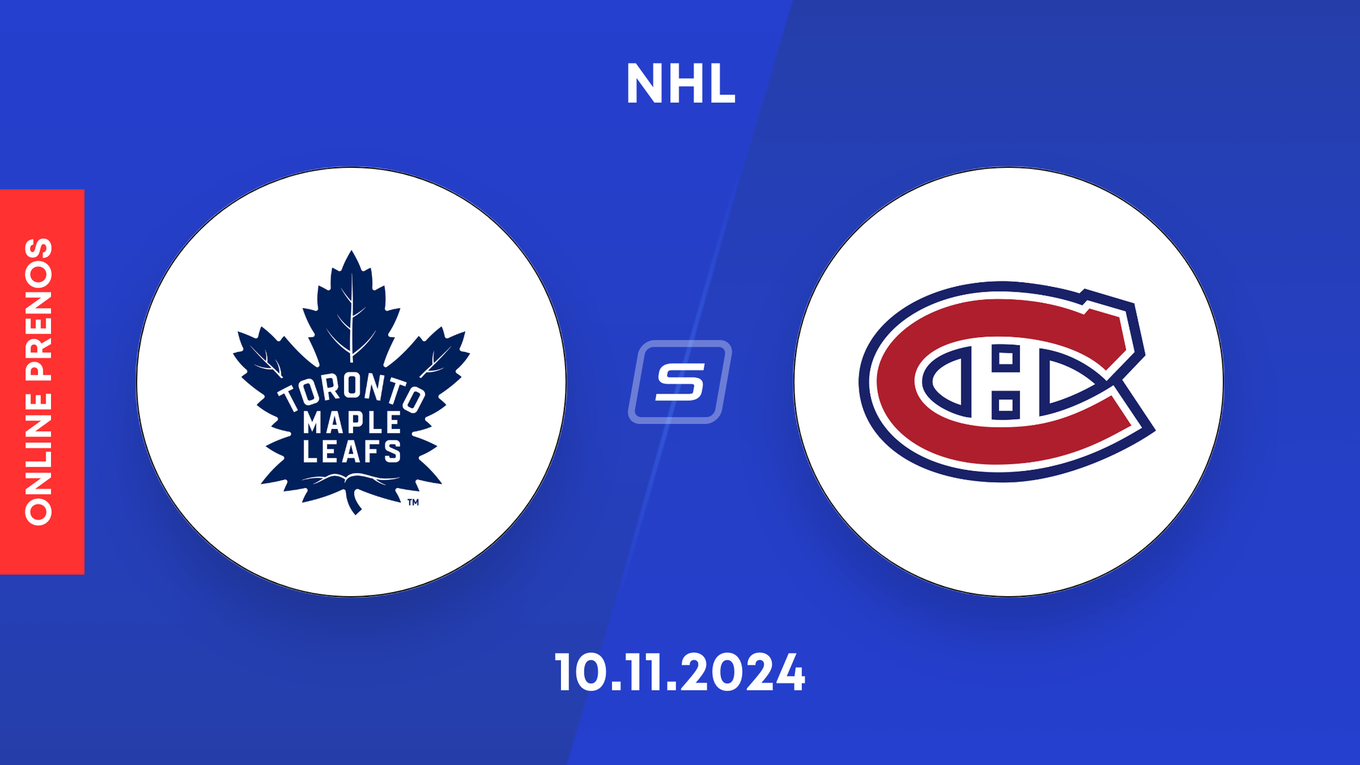 Toronto Maple Leafs - Montreal Canadiens: ONLINE prenos zo zápasu NHL.