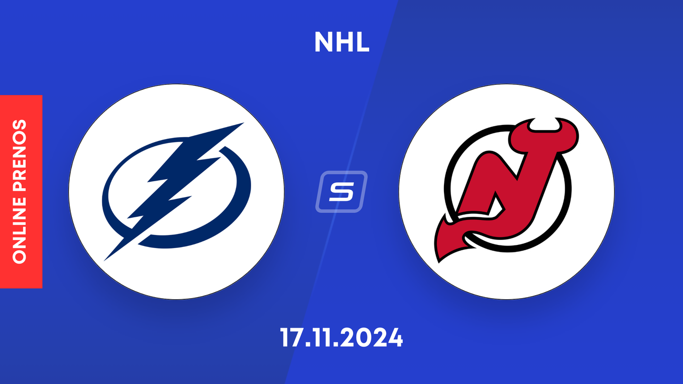 Tampa Bay Lightning - New Jersey Devils: ONLINE prenos zo zápasu NHL.