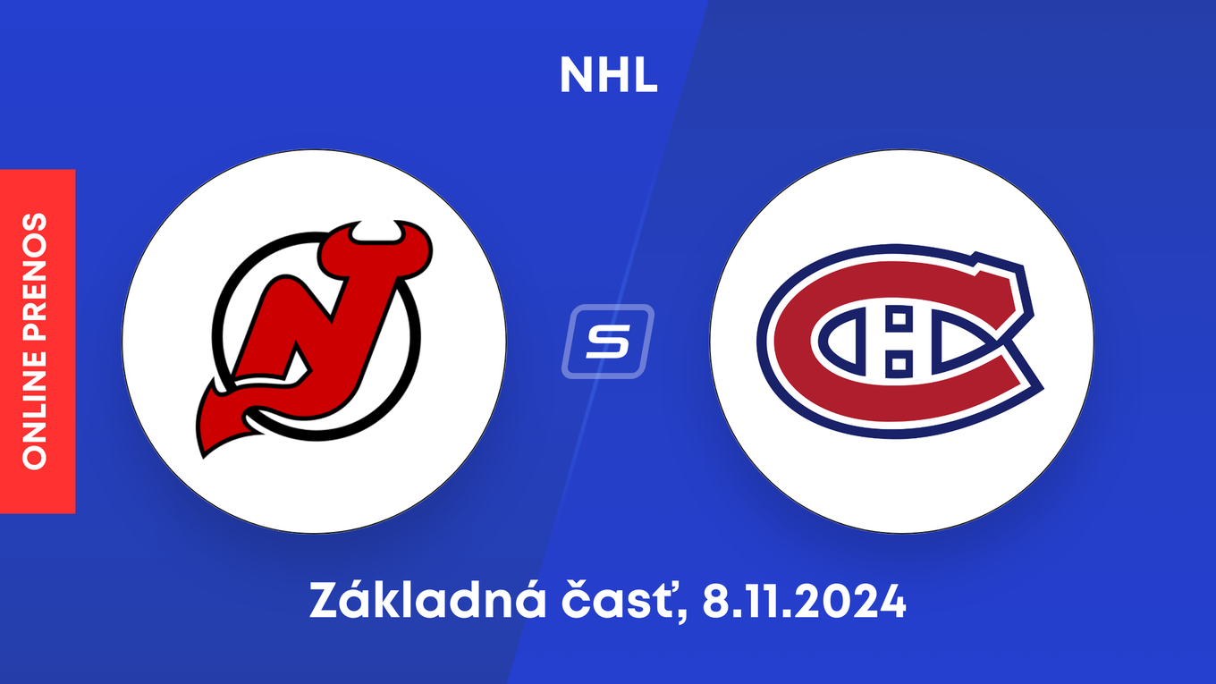 New Jersey Devils - Montreal Canadiens: ONLINE prenos zo zápasu NHL.