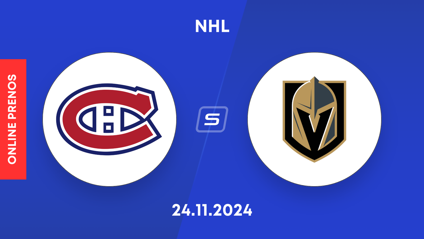 Montreal Canadiens - Vegas Golden Knights: ONLINE prenos zo zápasu NHL.