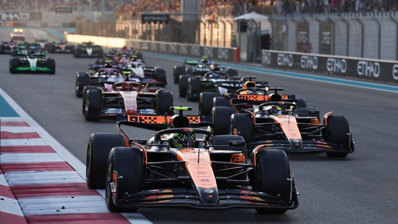 ONLINE: Veľká cena Abú Zabí 2025 formuly 1.