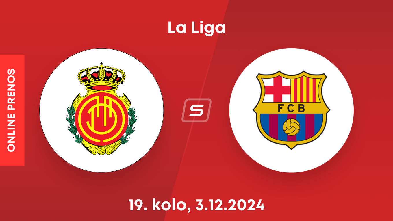 RCD Mallorca - FC Barcelona: ONLINE prenos zo zápasu 19. kola La Ligy. 