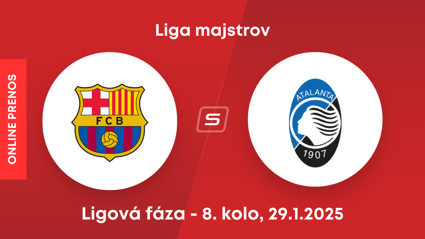 FC Barcelona - Atalanta Bergamo: ONLINE prenos zo zápasu 8. kola Ligy majstrov. 