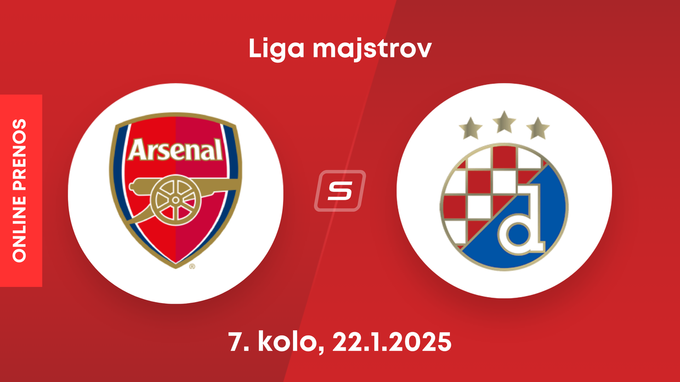 Arsenal - Dinamo Záhreb: ONLINE prenos zo zápasu 7. kola Ligy majstrov. 