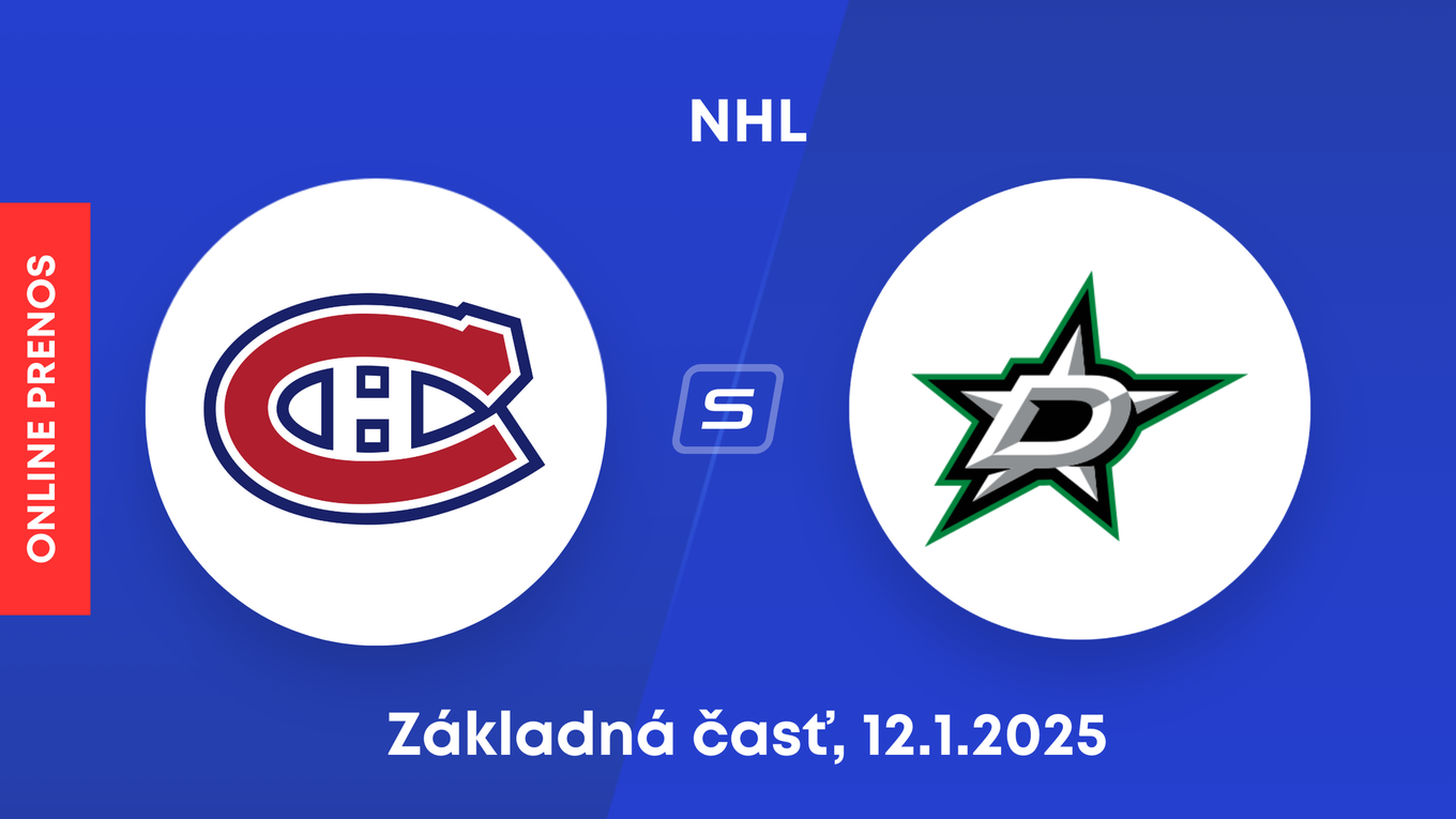 Montreal Canadiens - Dallas Stars: ONLINE prenos zo zápasu NHL.