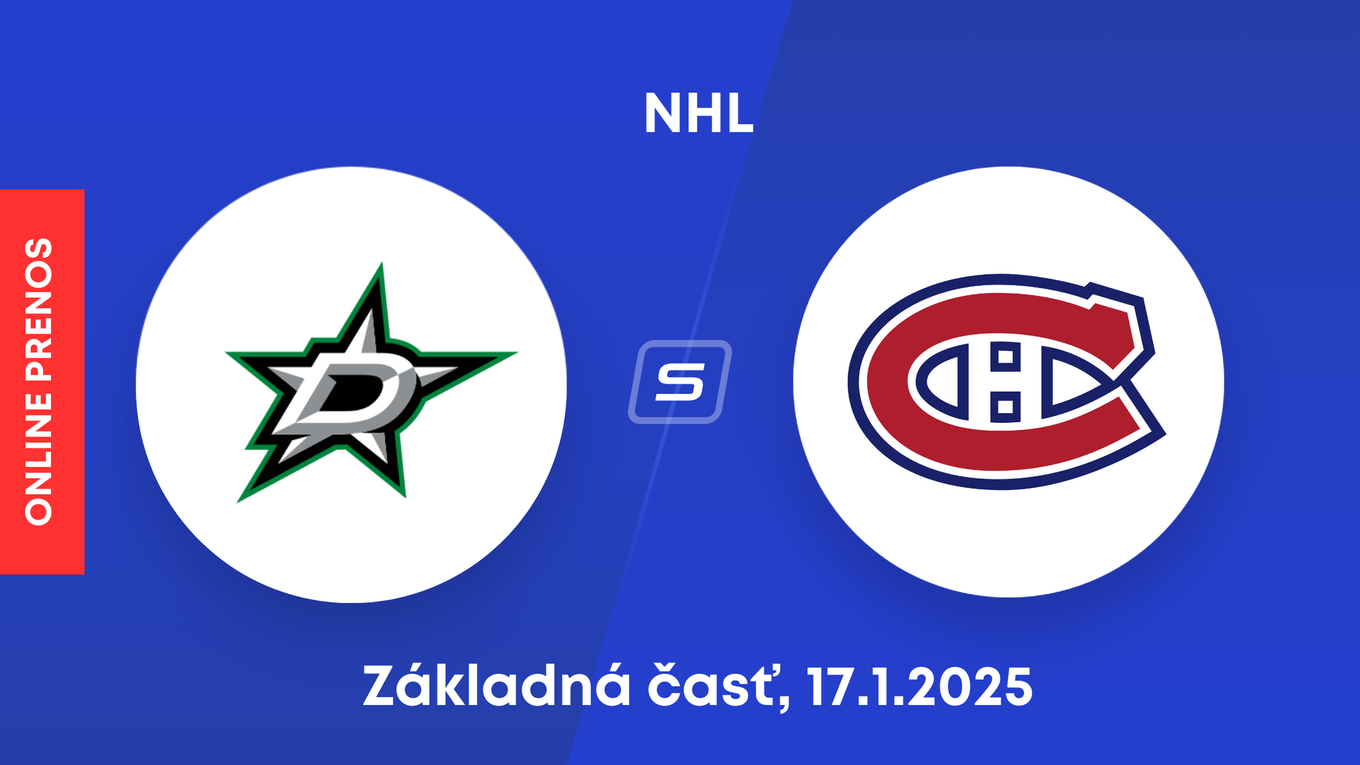 Dallas Stars - Montreal Canadiens: ONLINE prenos zo zápasu NHL.