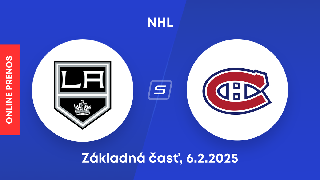 Los Angeles Kings - Montreal Canadiens: ONLINE prenos zo zápasu NHL.