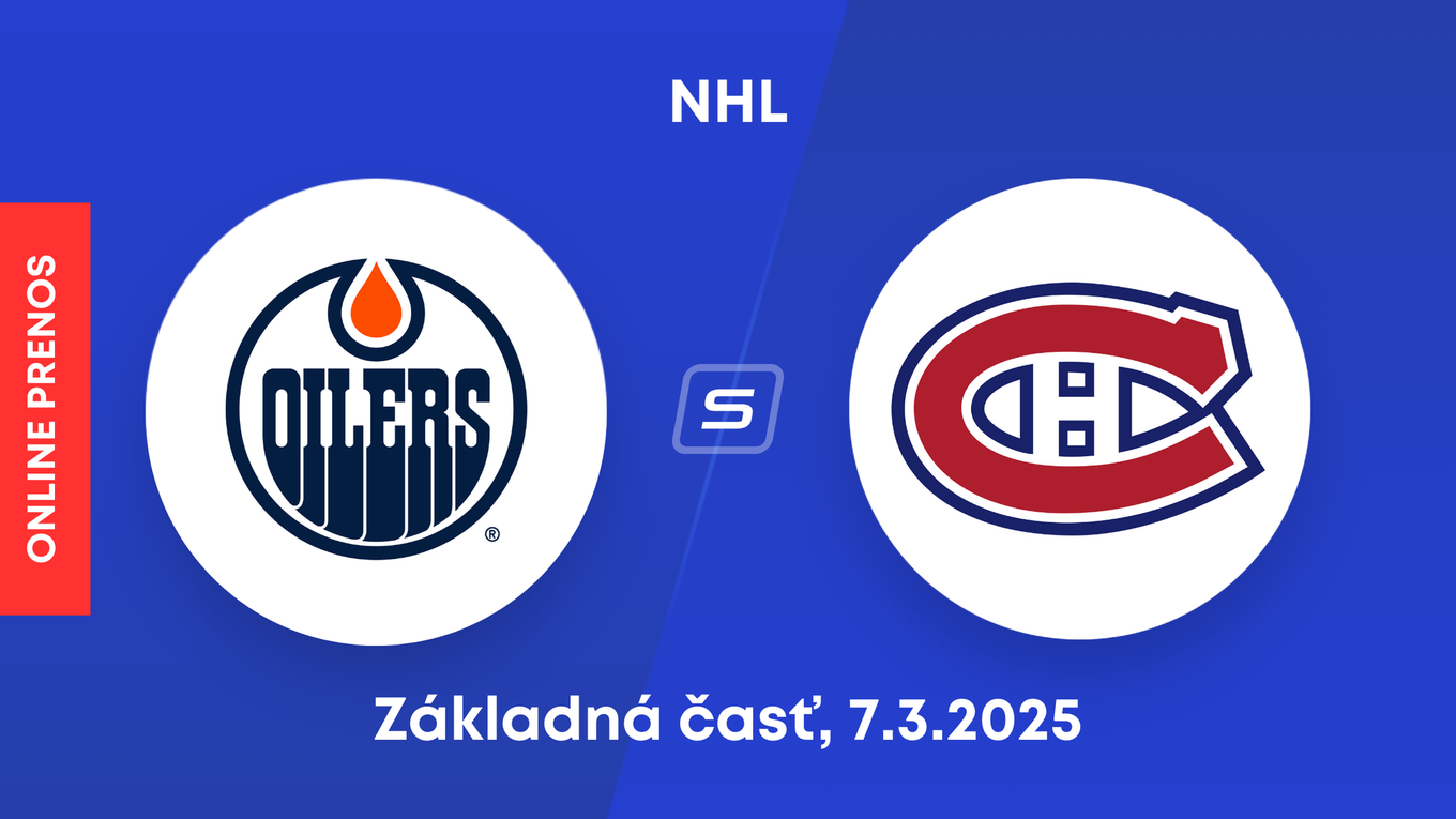 Edmonton Oilers - Montreal Canadiens: ONLINE prenos zo zápasu NHL.