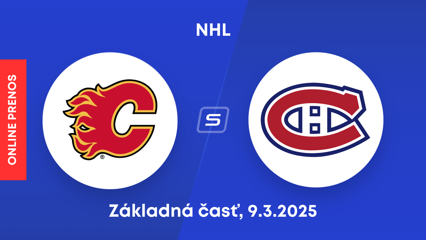Calgary Flames - Montreal Canadiens: ONLINE prenos zo zápasu NHL.