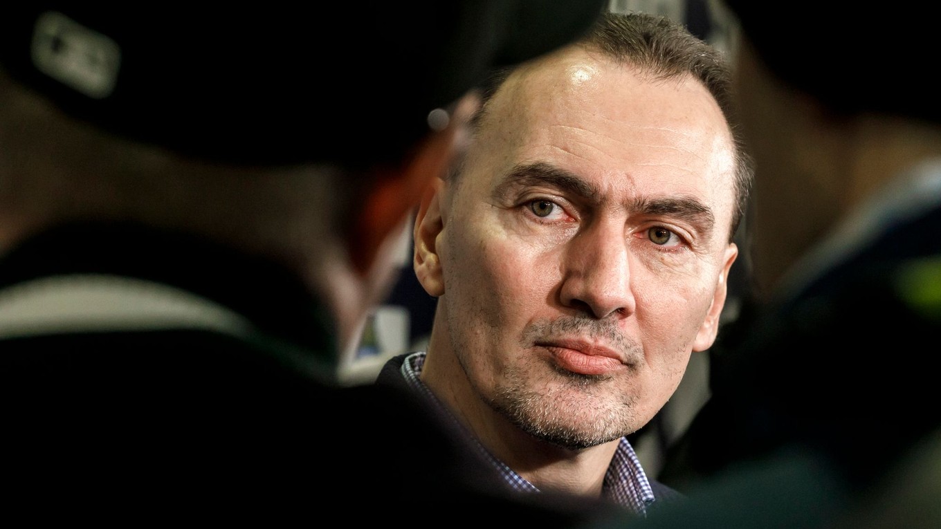 Šéf SZĽH a generálny manažér slovenskej reprezentácie Miroslav Šatan.