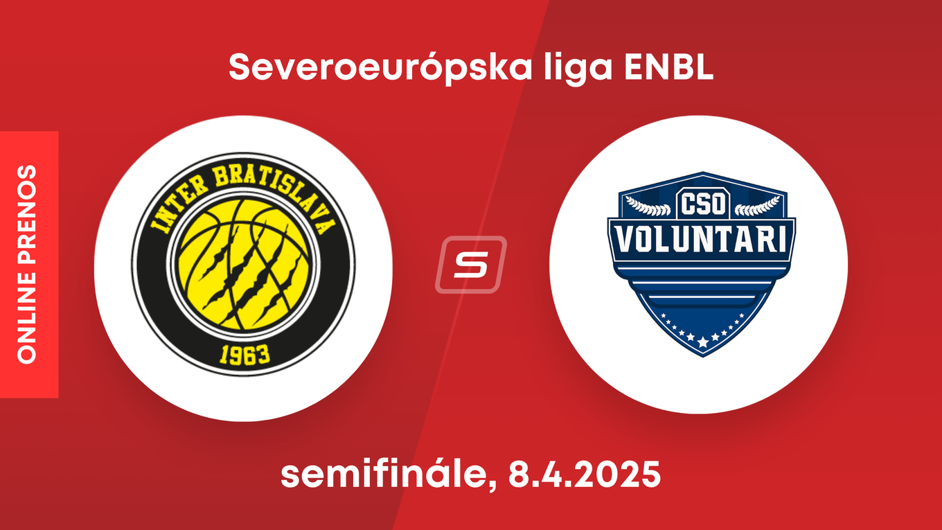 Inter Bratislava - CSO Voluntari: LIVE STREAM zo zápasu Severoeurópskej ligy ENBL
