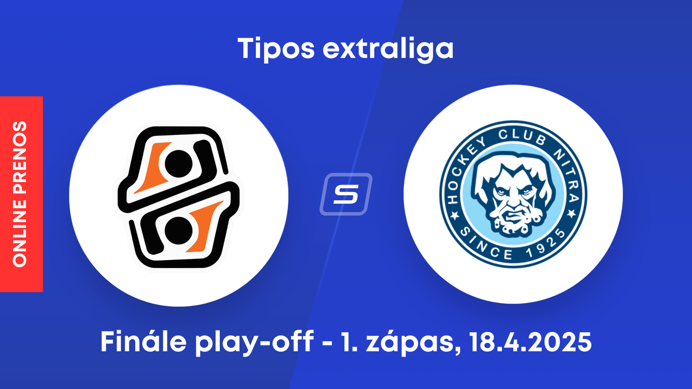 HC Košice - HK Nitra: ONLINE prenos z 1. zápasu finále play-off Tipos extraligy.