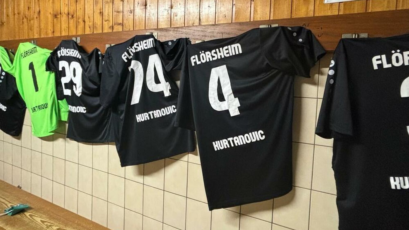 Šatňa futbalového tímu DJK Flörsheim II. 