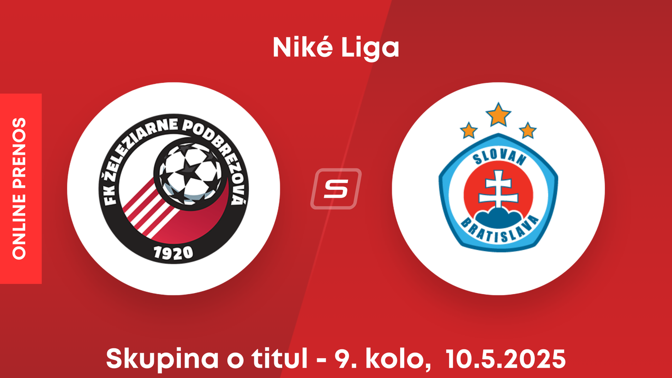 FK Železiarne Podbrezová - ŠK Slovan Bratislava: ONLINE prenos zo zápasu 9. kola skupiny o titul Niké ligy.