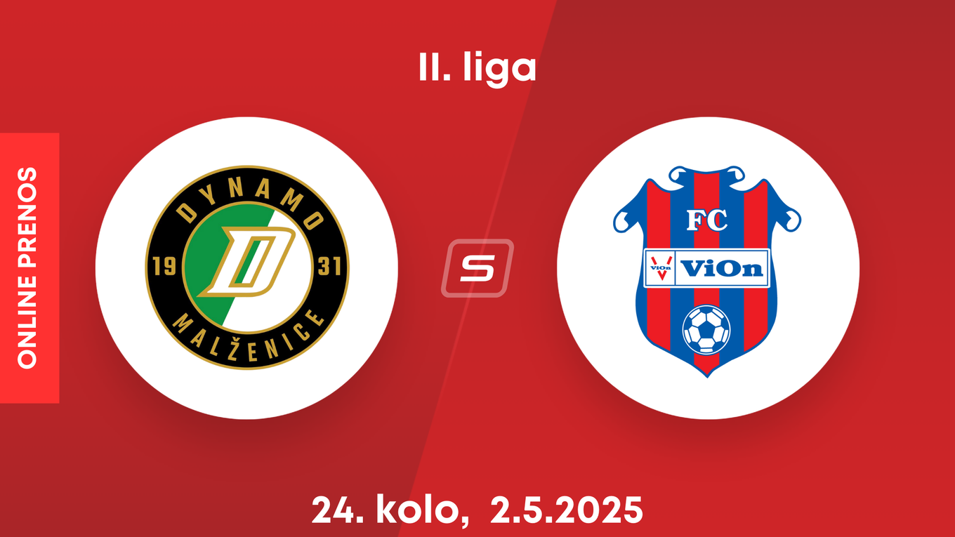 OFK Malženice - FC ViOn Zlaté Moravce: ONLINE prenos zo zápasu 24. kola II. ligy.