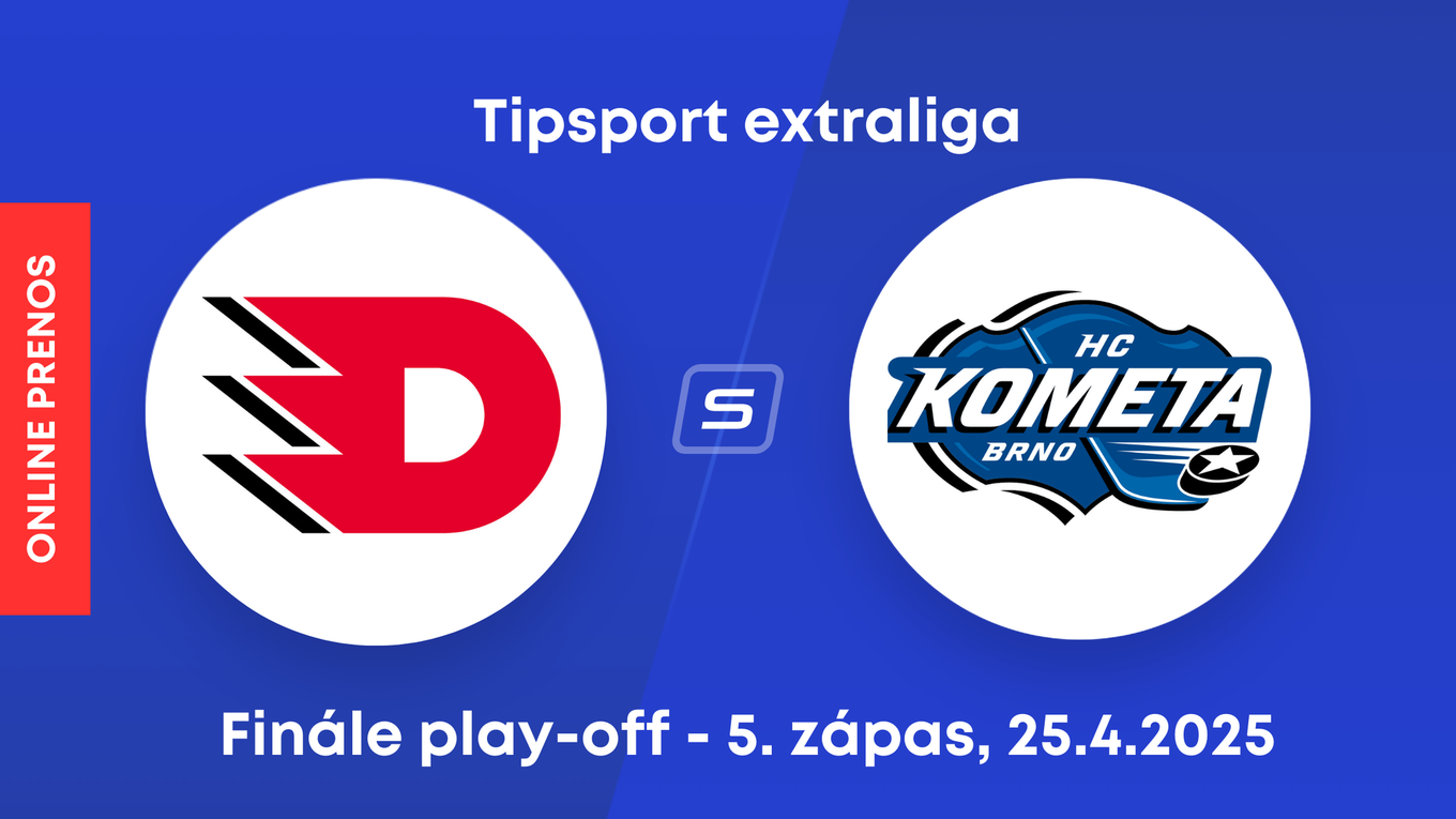 HC Dynamo Pardubice - HC Komena Brno: ONLINE prenos z 5. zápasu finále play-off českej Tipsport extraligy.