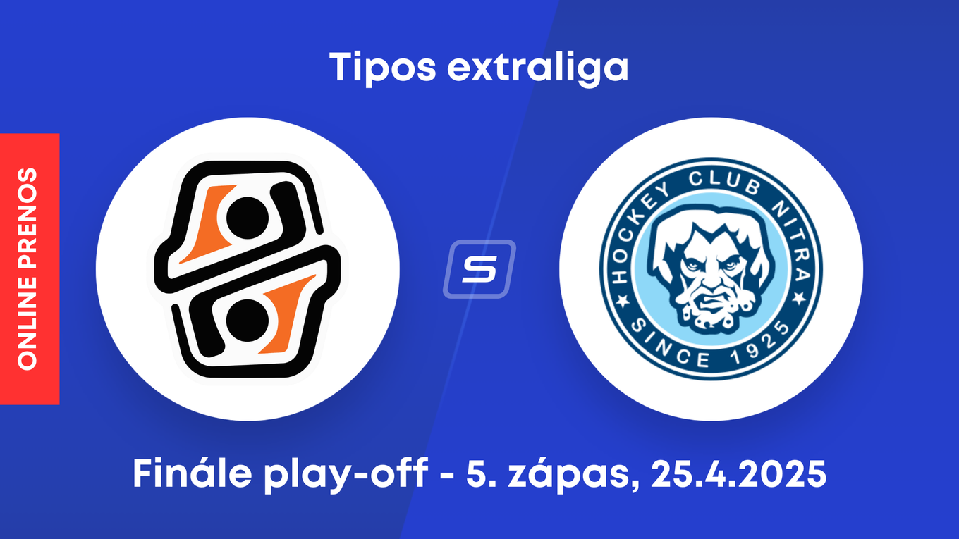 HC Košice - HK Nitra: ONLINE prenos z 5. zápasu finále play-off Tipos extraligy.
