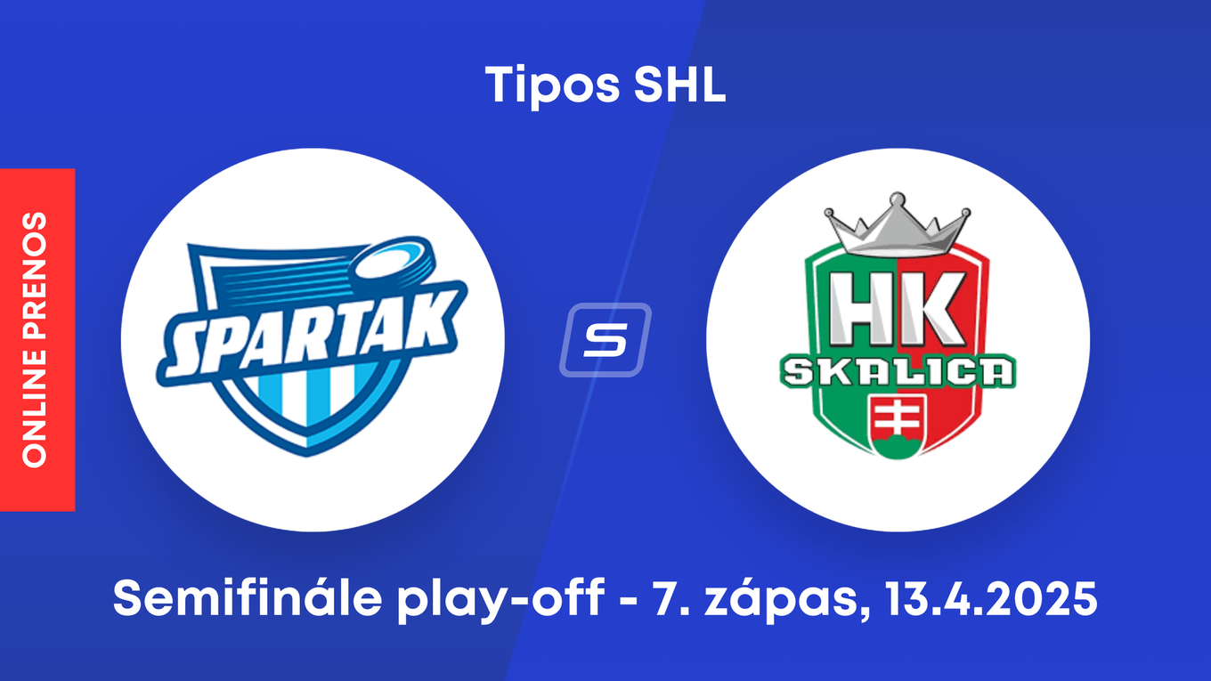 HK Spartak Dubnica - HK Skalica: ONLINE prenos zo semifinále play-off Tipos SHL.